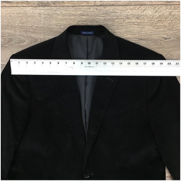 Stafford Mens Blazer Sport Coat Two Button Casual Jacket Size 42L Corduroy Suits - Picture 9 of 13